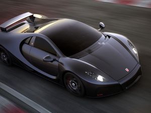 Preview wallpaper spania, gta spano, sports car, black