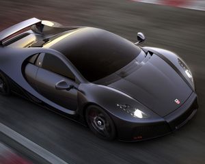 Preview wallpaper spania, gta spano, sports car, black