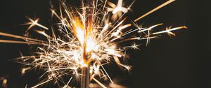 Preview wallpaper sparklers, sparks, glare, holiday