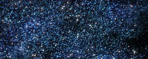 Preview wallpaper sparkles, blue, texture, glitter