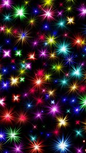 Preview wallpaper sparks, colorful, fireworks, shine