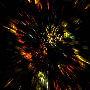 Preview wallpaper sparks, flash, bright, colorful, scattering