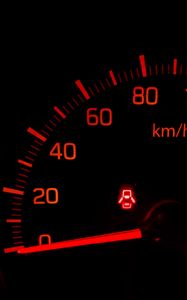 Preview wallpaper speedometer, arrow, numbers, neon