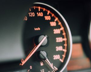 Preview wallpaper speedometer, arrows, numbers, divisions