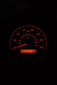 Preview wallpaper speedometer, backlight, arrow, numbers