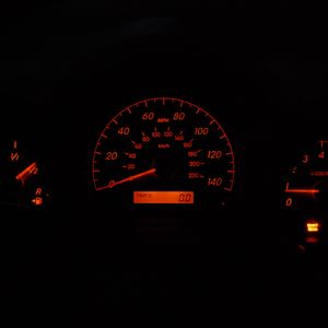 Preview wallpaper speedometer, backlight, arrow, numbers