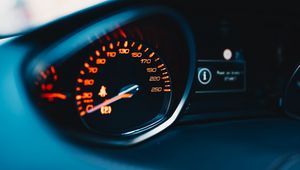 Preview wallpaper speedometer, backlight, gauge, arrow, scale