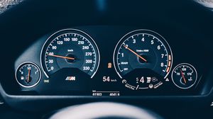 Preview wallpaper speedometer, drops, glass, numbers, machine