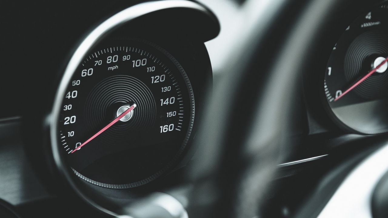 Wallpaper speedometer, salon, car, dial