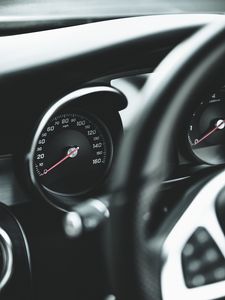 Preview wallpaper speedometer, salon, car, dial