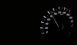 Preview wallpaper speedometer, speed, numbers, darkness