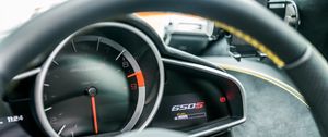 Preview wallpaper speedometer, steering wheel, car