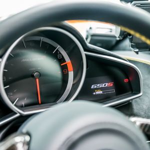 Preview wallpaper speedometer, steering wheel, car