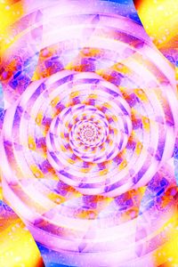 Preview wallpaper spiral, fractal, abstraction, bright