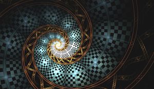 Preview wallpaper spiral, fractal, glow, twisted, abstraction