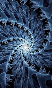 Preview wallpaper spiral, fractal, glow, abstraction