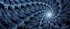 Preview wallpaper spiral, fractal, glow, abstraction