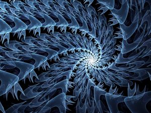 Preview wallpaper spiral, fractal, glow, abstraction