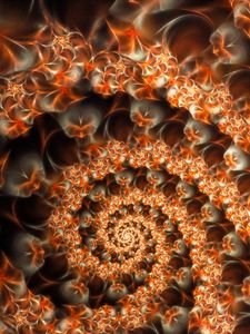 Preview wallpaper spiral, fractal, pattern, abstraction