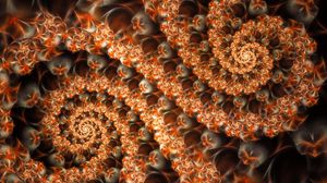 Preview wallpaper spiral, fractal, pattern, abstraction