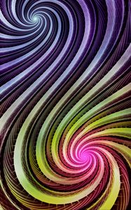 Preview wallpaper spiral, funnel, lines, gradient, abstraction