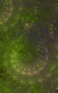 Preview wallpaper spiral, glow, background, green