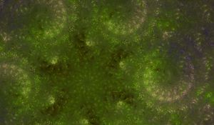 Preview wallpaper spiral, glow, background, green