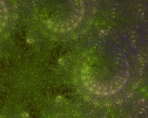 Preview wallpaper spiral, glow, background, green