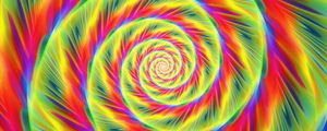 Preview wallpaper spiral, lines, abstraction, bright