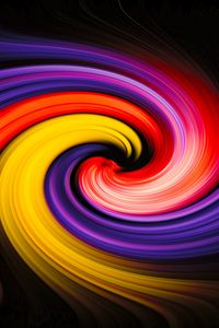 Preview wallpaper spiral, lines, colorful, abstraction