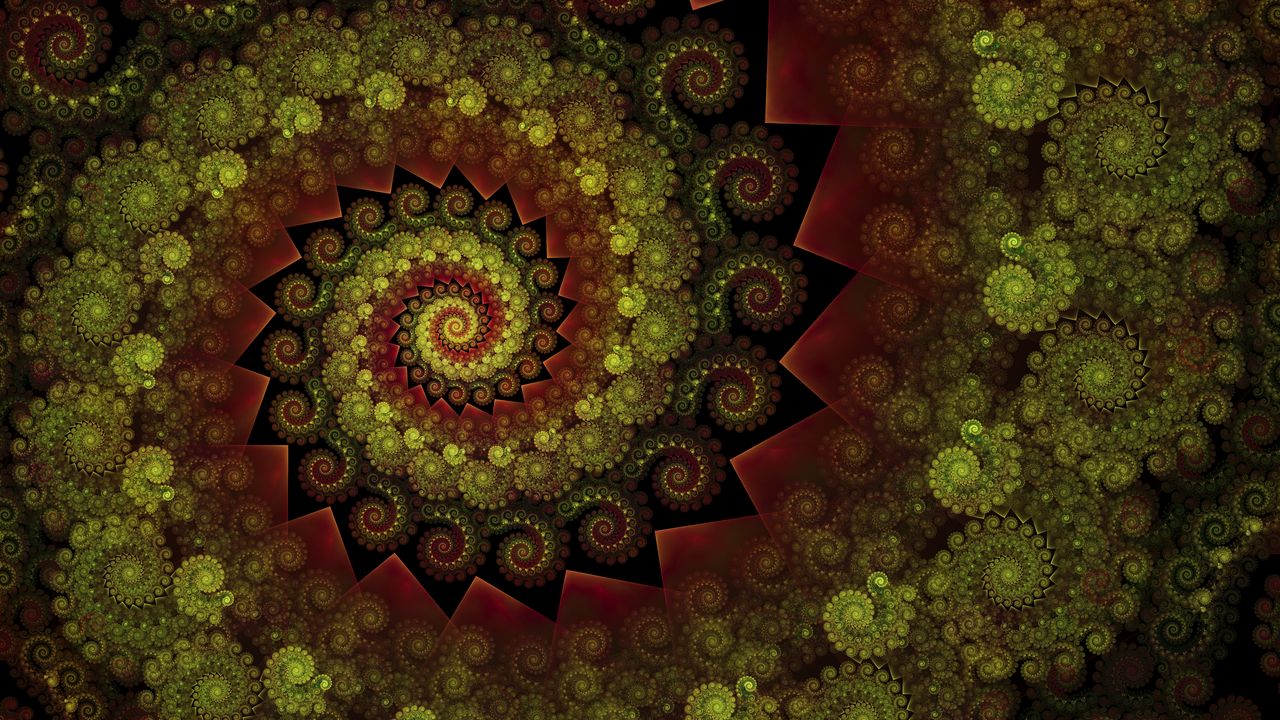 Wallpaper spiral, pattern, shapes, abstraction