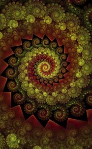 Preview wallpaper spiral, pattern, shapes, abstraction