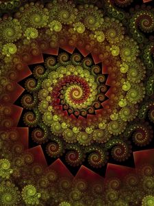 Preview wallpaper spiral, pattern, shapes, abstraction