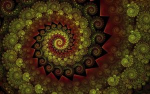 Preview wallpaper spiral, pattern, shapes, abstraction