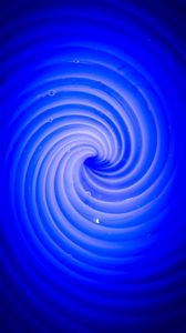 Preview wallpaper spiral, rotation, twisted, blue