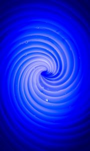 Preview wallpaper spiral, rotation, twisted, blue