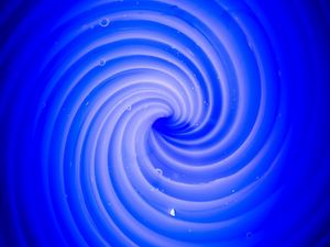 Preview wallpaper spiral, rotation, twisted, blue