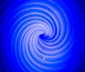 Preview wallpaper spiral, rotation, twisted, blue