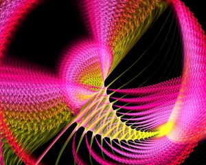 Preview wallpaper spiral, shapes, intersection, background, abstraction