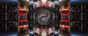 Preview wallpaper spiral, shapes, transparent, abstraction