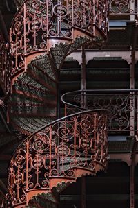 Preview wallpaper spiral staircase, stairs, forging, pattern