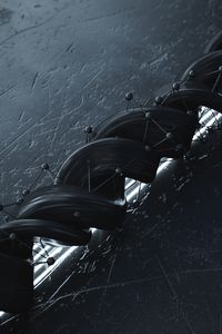 Preview wallpaper spiral, structure, 3d, black