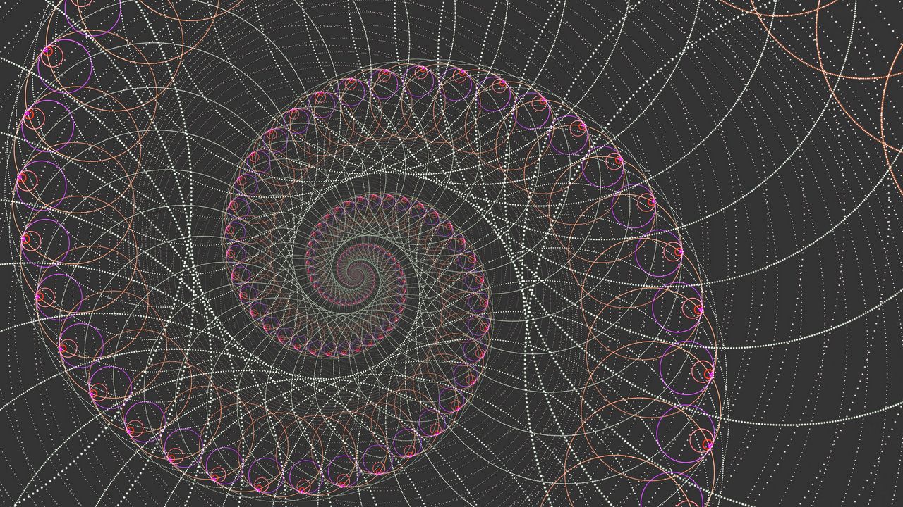 Wallpaper spiral, swirling, lines, tangled, abstraction