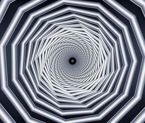 Preview wallpaper spiral, swirling, perspective, geometry, fractal