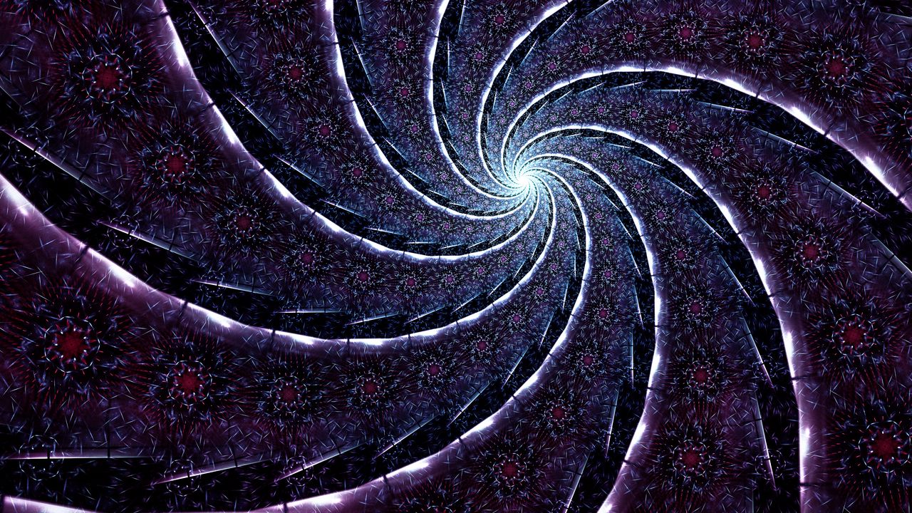 Wallpaper spiral, whirlwind, light, abstract