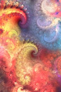 Preview wallpaper spirals, curves, abstraction, colorful