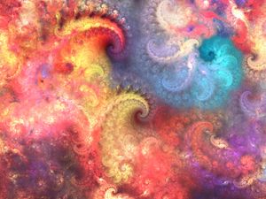 Preview wallpaper spirals, curves, abstraction, colorful