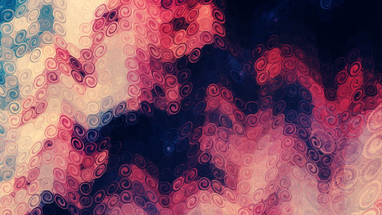 Wallpaper spirals, curves, shapes, abstraction