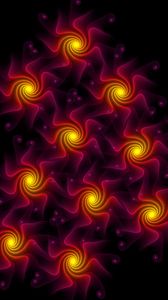 Preview wallpaper spirals, fractal, patterns, twisted