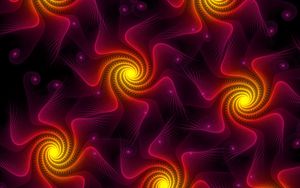 Preview wallpaper spirals, fractal, patterns, twisted